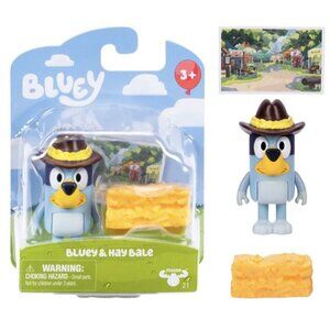 Bluey & Friends Story Starters – Bluey & Hay Bale Playset